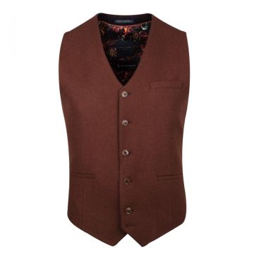 Waistcoat WC3437 Rust
