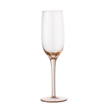 Bloomingville Liga Champagne Glass Rose Pink