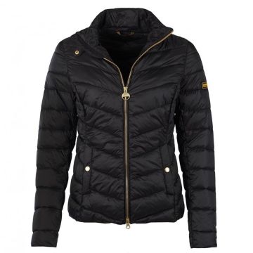 Womens Aubern Quilt Black