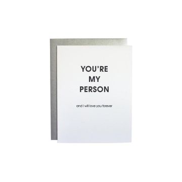 Chez Gagne Youre My Person Card