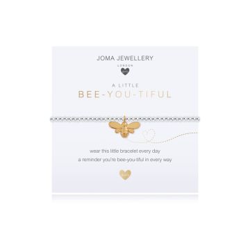 Joma Jewellery A Little Bee-You-Tiful Silver Bracelet - 15.5