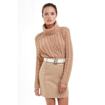 Holland Cooper Knightsbridge Skirt Camel