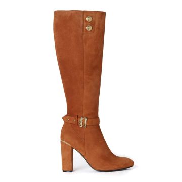 Holland Cooper Marlborough Knee Boot Tan