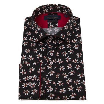 LS76170 Guide Mens Woven Long Sleeve shirt Black