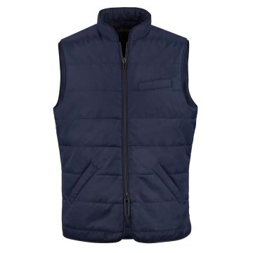 Stenstroms Vest Nylon Quilted Navy