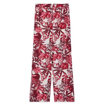 Penny Black Mela Trouser Burgundy Pattern