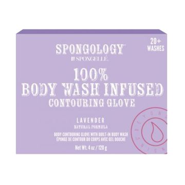 Spongelle Body Contouring Glove Lavender
