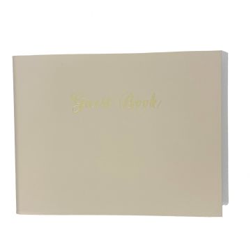 Undercover Leather Wedding Guest Book Rosebud