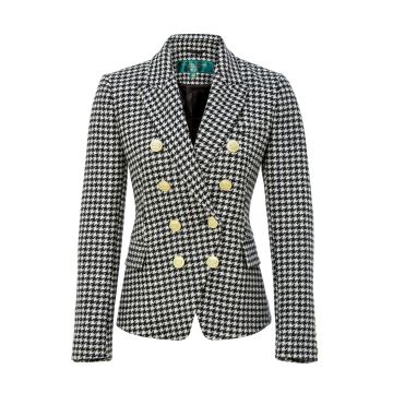 Holland Cooper Knightsbridge Blazer Houndstooth