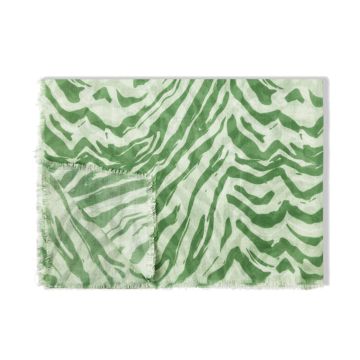 Katie Loxton Zebra Scarf Sage / Green