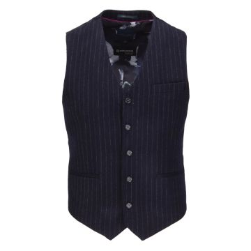Guide London WC3502 Woven waistcoat Navy