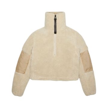 Rains W Kofu Fleece Pullover T1 Sand