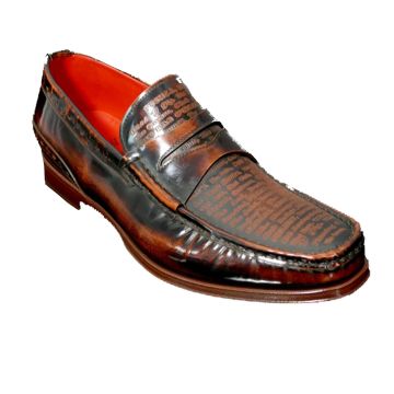 Jeffery West Nightclubbing Loafer The Scotch Fume Cuoio