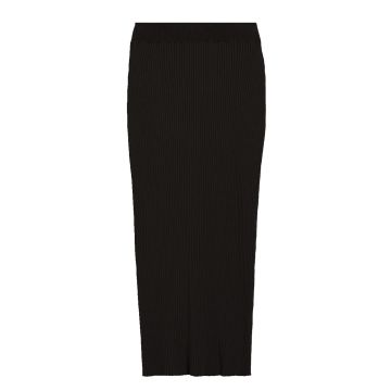 Weekend Maxmara Calotta Knitted Skirt Black