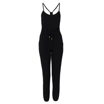 Holland Cooper Fashion Iconic Jersey Jumpsuit Black