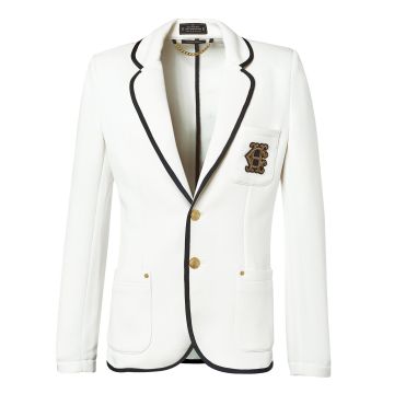 Holland Cooper Fashion Henley Blazer Cream