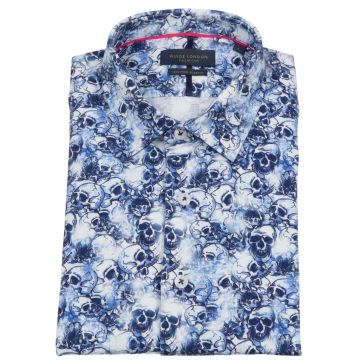 Guide London HS2780 Half Sleeve Shirt Blue