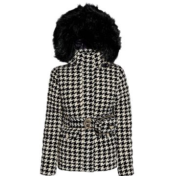 Holland Cooper Moritz Jacket Ecru Houndstooth