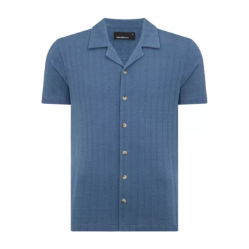 Short Sleeve Cuban Collar Shirt