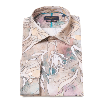 Guide Shirts Long Sleeve Pink Multi
