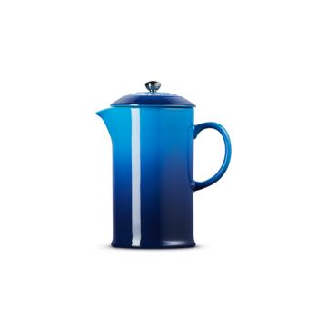 Le Creuset  1L Cafetiere with Metal Press Azure