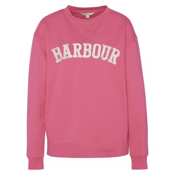 Barbour Northumberland Sweatshirt Rose Pink