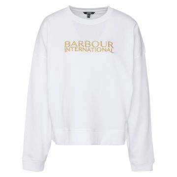 Barbour International Dakota Sweatshirt White