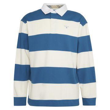 Barbour Broome Rugby Shirt Midnight 