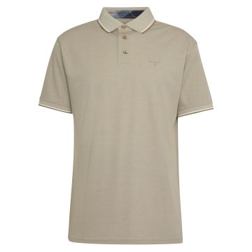 Barbour Heydon Performance Polo Shirt Brown 