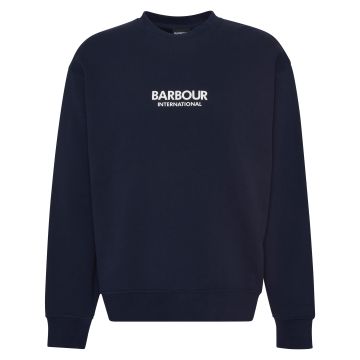Barbour International Formula Overshirt Crew Sapphire Navy