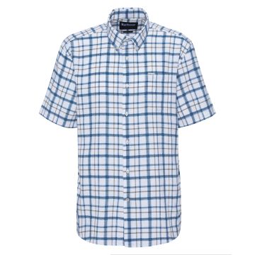 Barbour Glover Short Sleeve Linen Blend Regular Fit Shirt