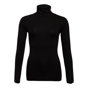 Holland Cooper Paige Roll Neck Black