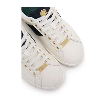 Holland Cooper  Knightsbridge Court Trainer White Navy