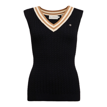 Holland Cooper  Zoe Sleeveless Tank Ink Navy